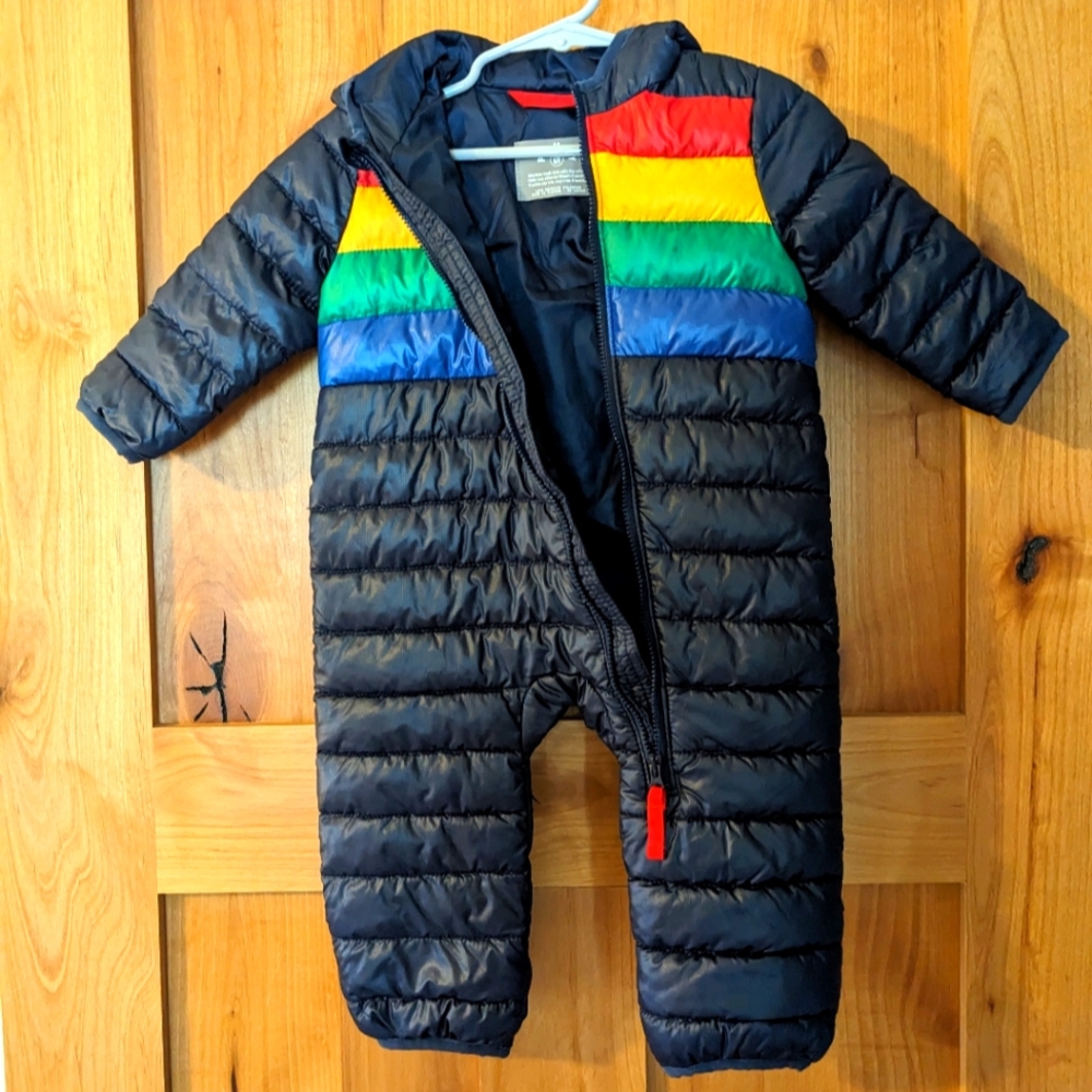 Primary puffy rainbow bunting 🌈